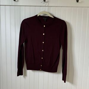 J. Crew Maroon Sweater
